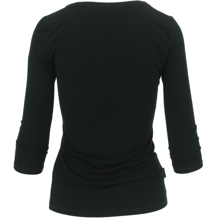 3/4 Sleeve T-Shirt - Black