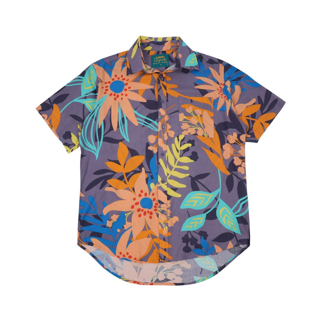 Regular Fit Short Sleeve Shirt - Painted Canopy