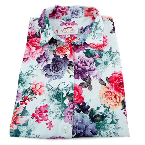 Classic Women's Shirt - Summer Bouquet