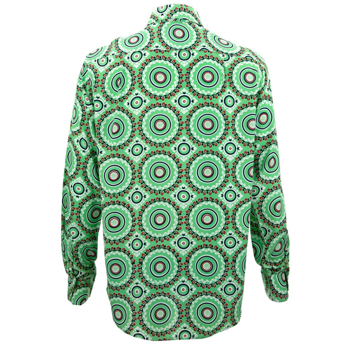 Regular Fit Long Sleeve Shirt - Wreaths