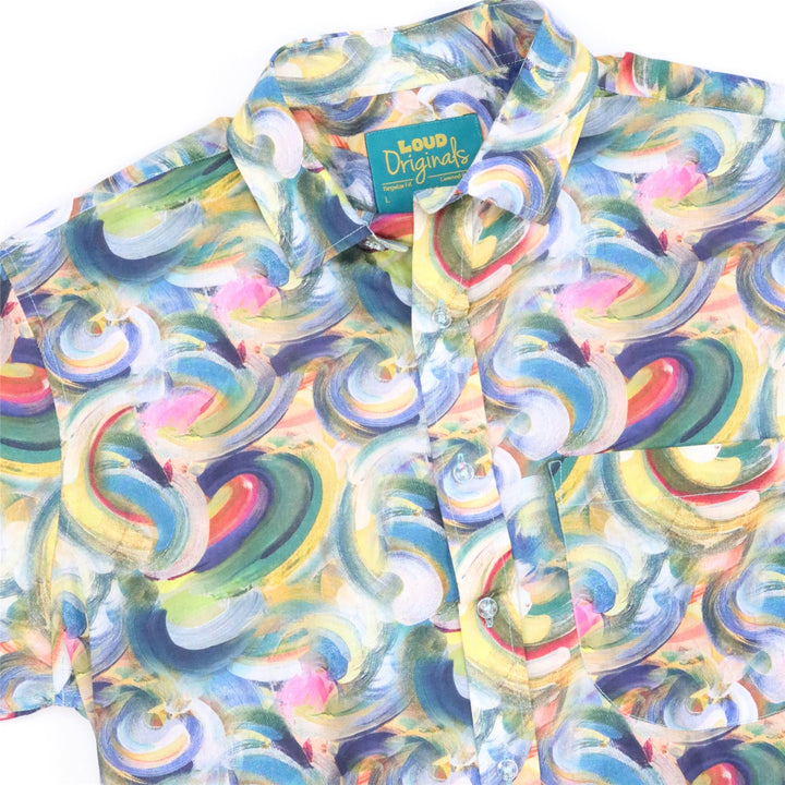 Regular Fit Short Sleeve Shirt - Pastel Storm
