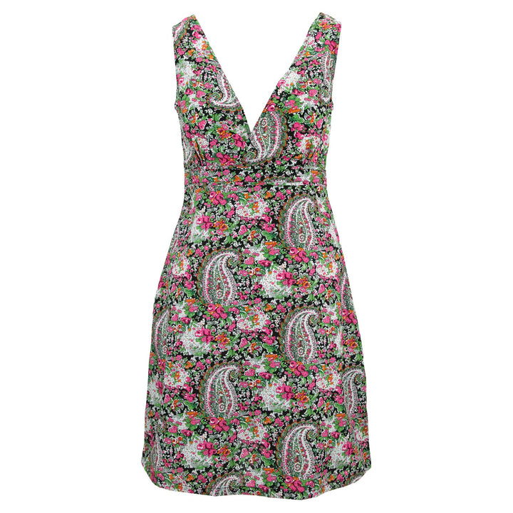 Crossover Dress - Paisley Floral