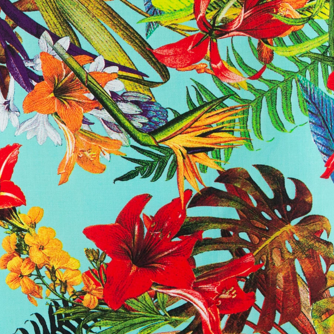 Modern Mini Dress - Tropical Lily