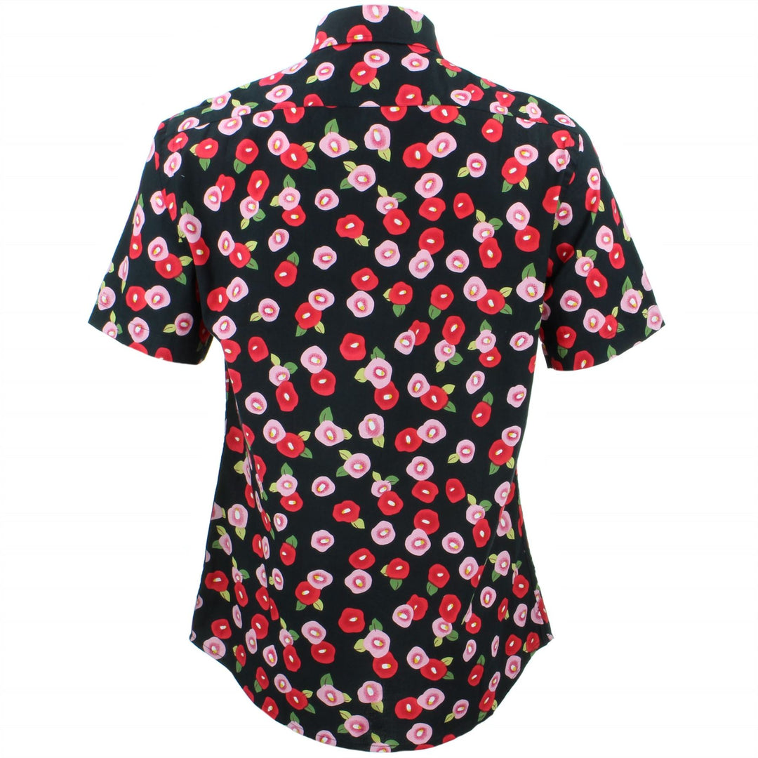 Tailored Fit Short Sleeve Shirt - Petal
