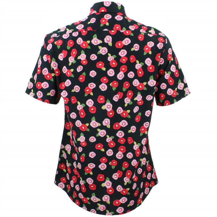 Tailored Fit Short Sleeve Shirt - Petal