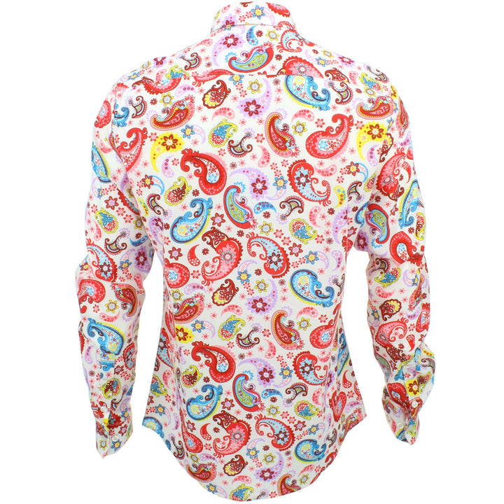 Slim Fit Long Sleeve Shirt - Paisley