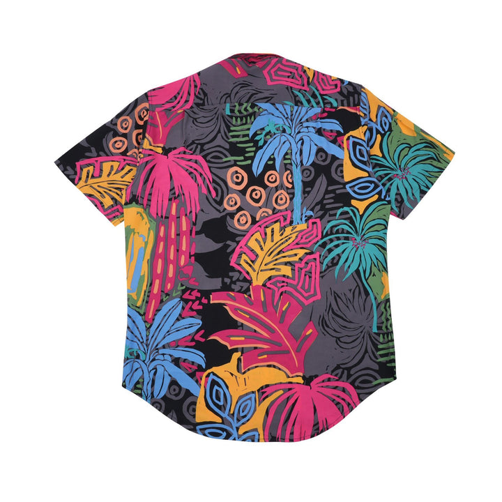 Regular Fit Short Sleeve Shirt - Infrared Jungle