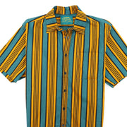 Regular Fit Short Sleeve Shirt - Vintage Stripe