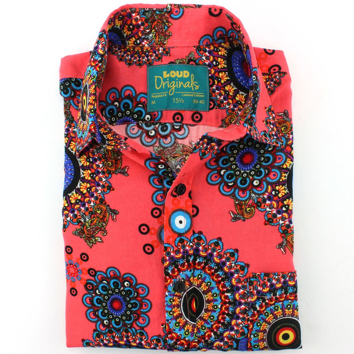 Regular Fit Short Sleeve Shirt - Fractal Suzani