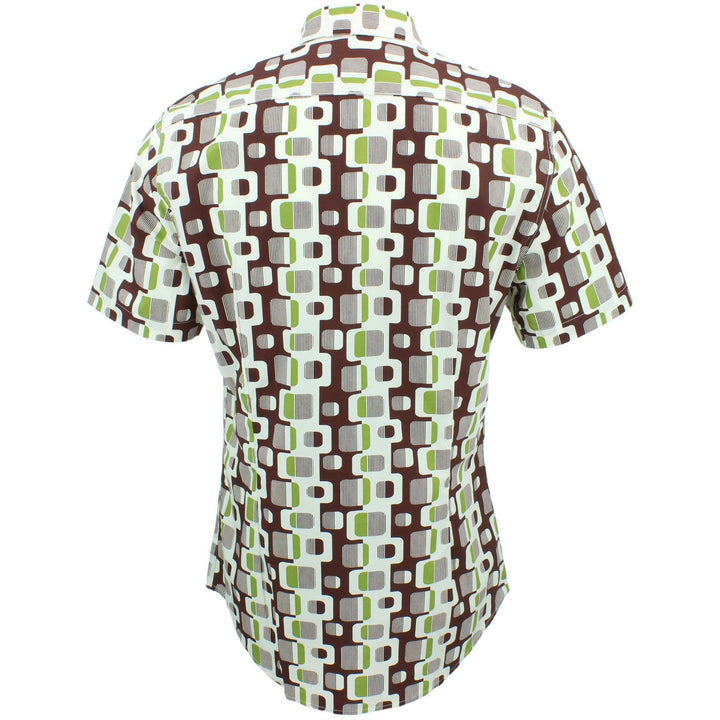 Slim Fit Short Sleeve Shirt - Retro Chain