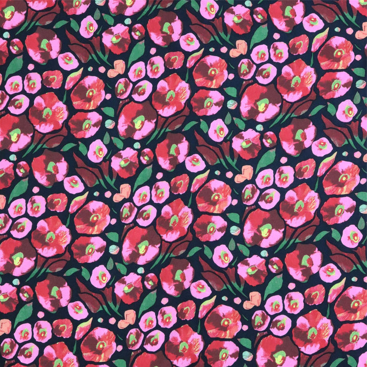 Regular Fit Short Sleeve Shirt - Scarlet Bloom