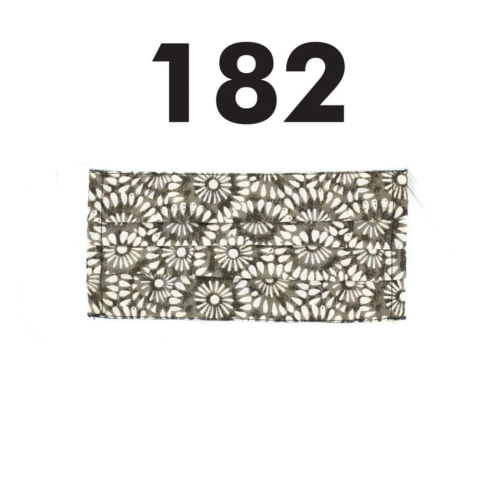 100% Cotton Handmade Pleated Face-Mask