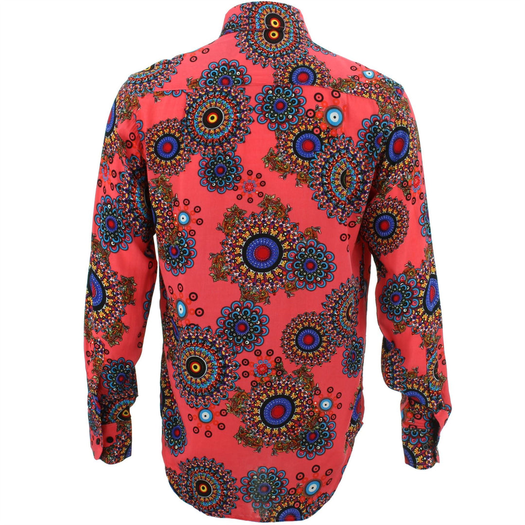 Regular Fit Long Sleeve Shirt - Fractal Suzani