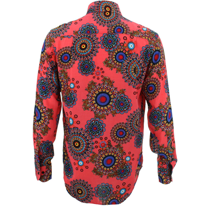 Regular Fit Long Sleeve Shirt - Fractal Suzani