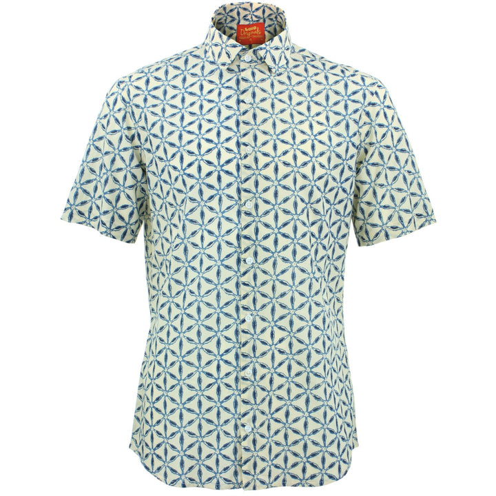 Tailored Fit Short Sleeve Shirt - Geodesic