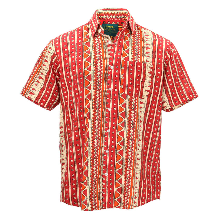 Regular Fit Short Sleeve Shirt - Desert Totem