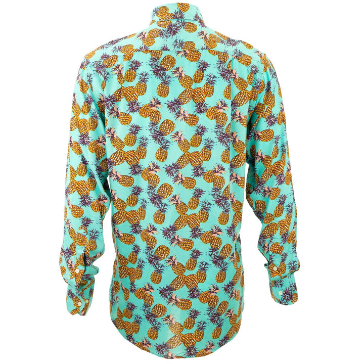 Regular Fit Long Sleeve Shirt - Pineapples