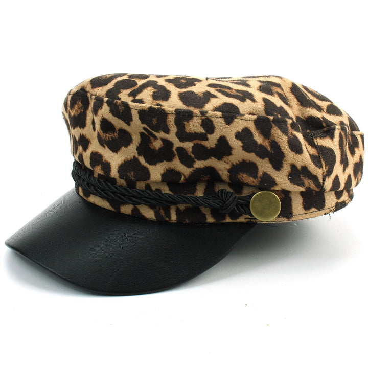 Captain's Breton Cap - Leopard