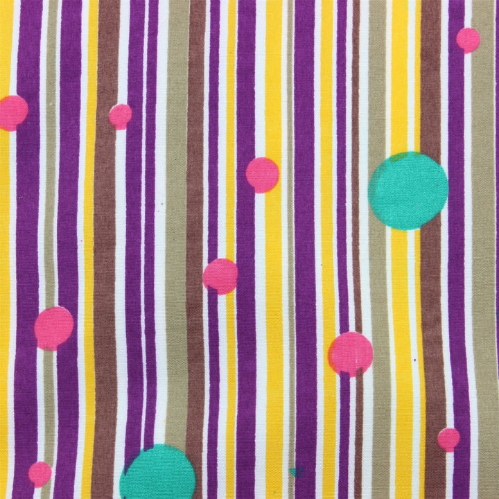 Tailored Fit Short Sleeve Shirt - Stripes & Spots