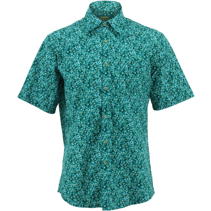 Regular Fit Short Sleeve Shirt - Ditzy Floral