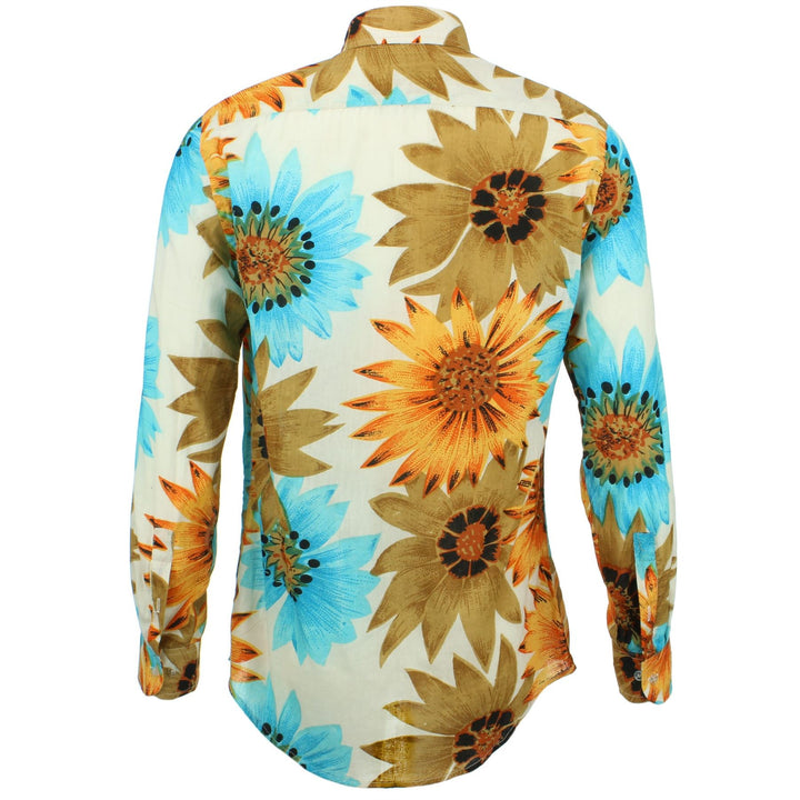 Tailored Fit Long Sleeve Shirt - Big Autumn Floral