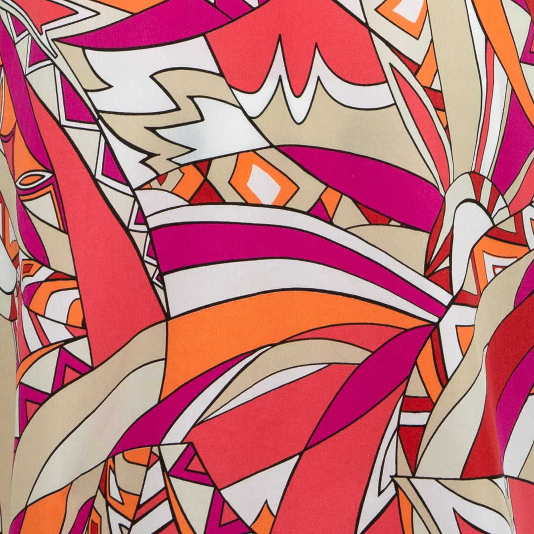 Crossover Dress - Sixties Dilemma Orange