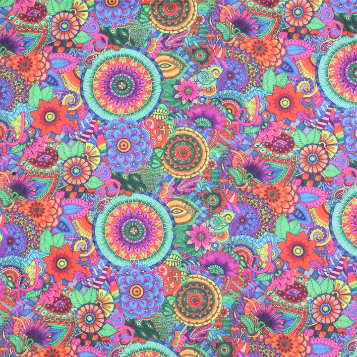 Regular Fit Short Sleeve Shirt - Cosmic Mandala