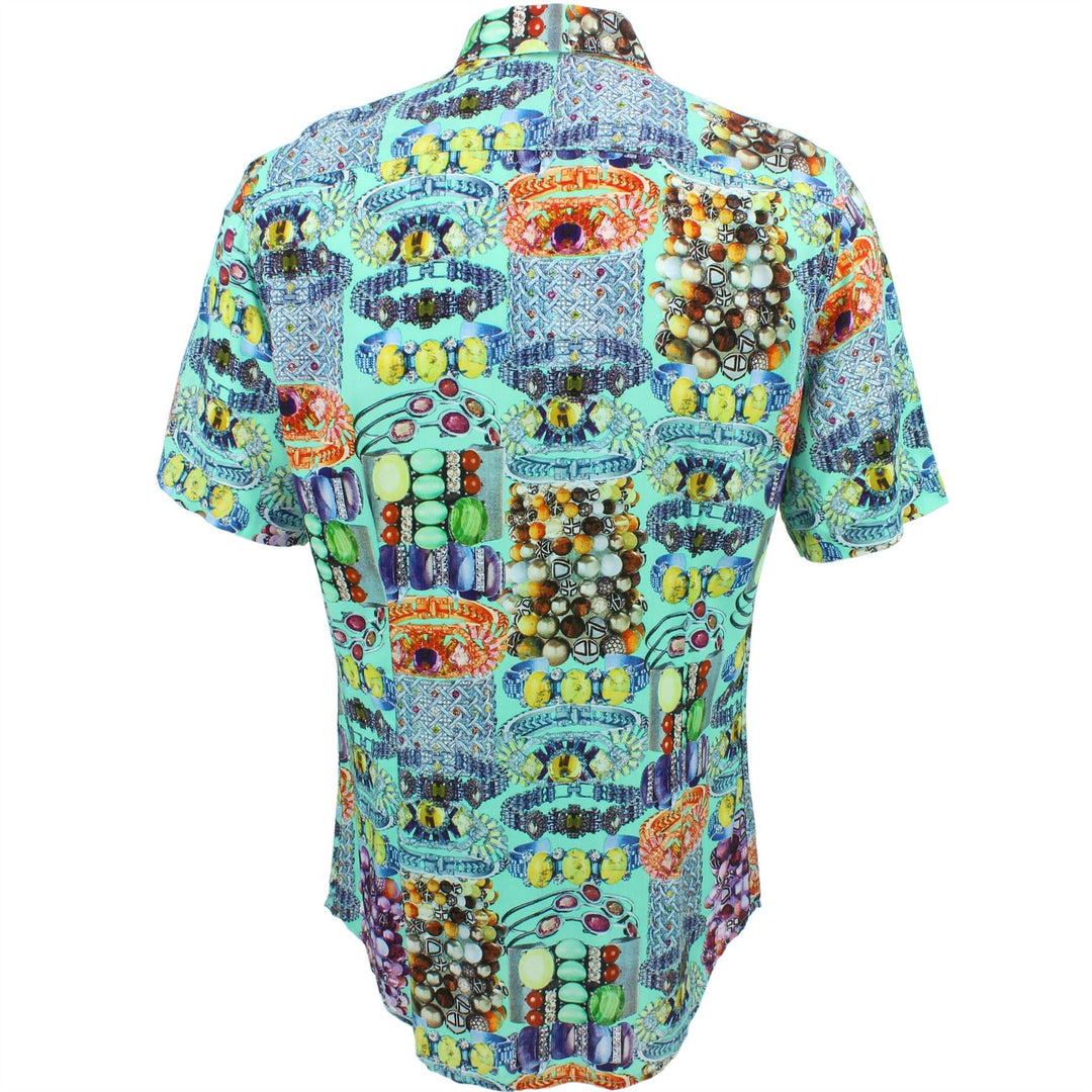 Slim Fit Short Sleeve Shirt - Jewellery