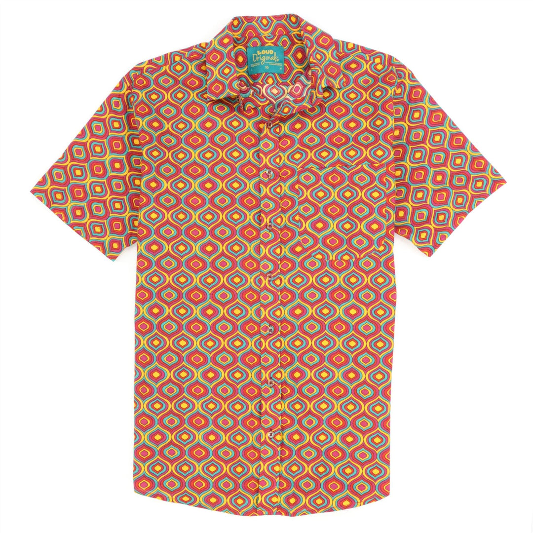 Regular Fit Short Sleeve Shirt - Hypnotic Loop