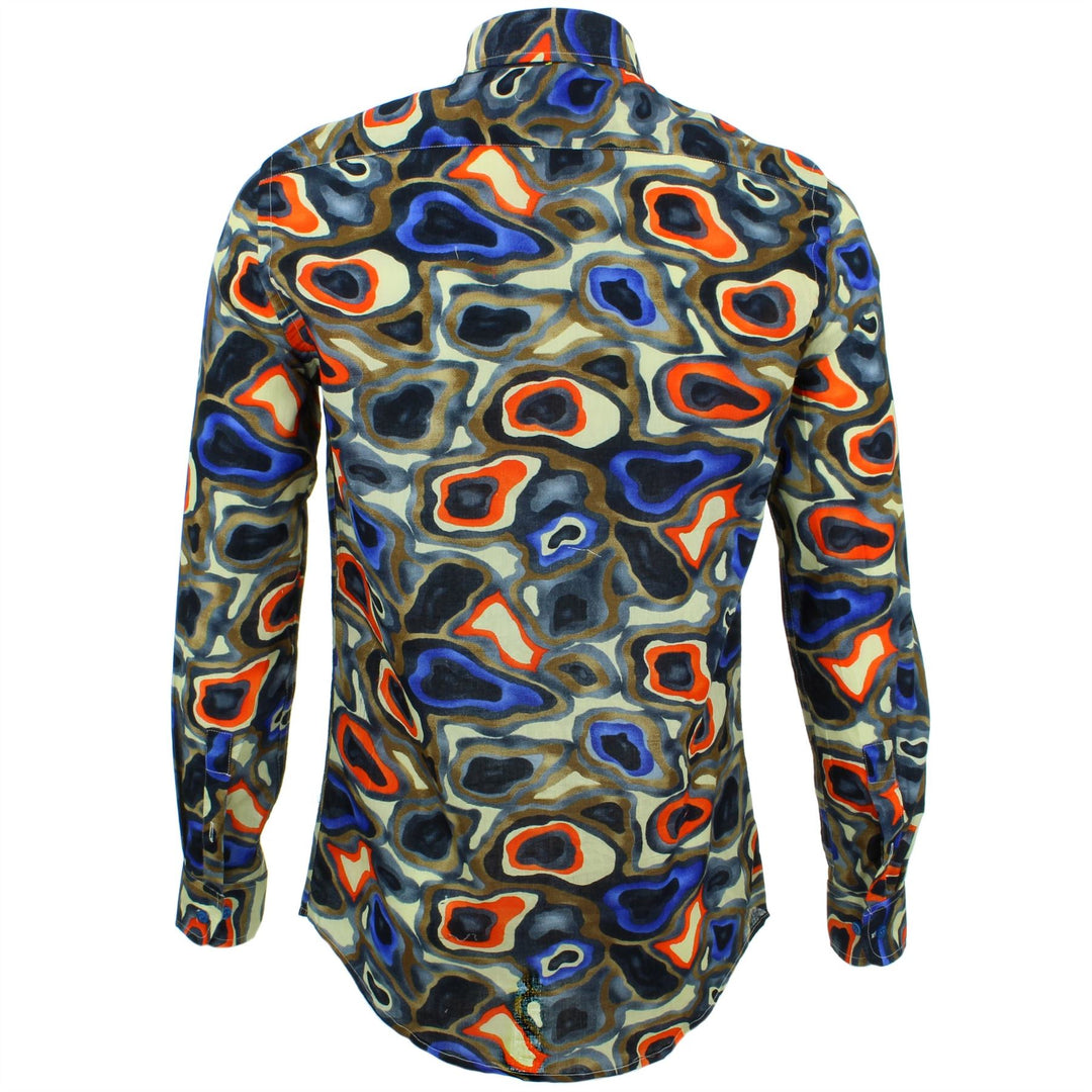 Tailored Fit Long Sleeve Shirt - Rave Camouflage