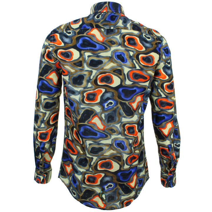 Tailored Fit Long Sleeve Shirt - Rave Camouflage