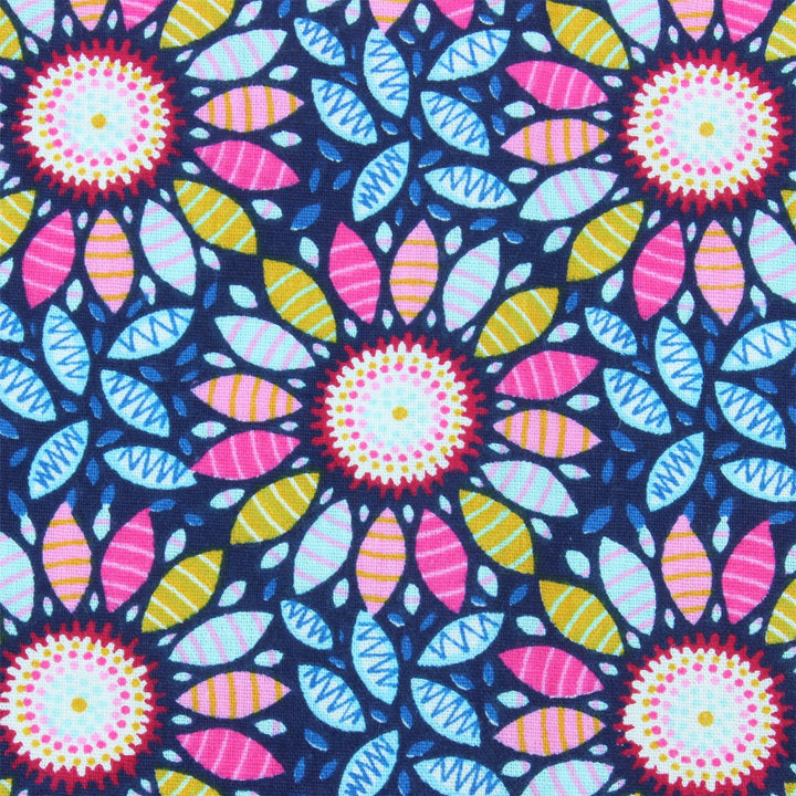 Regular Fit Short Sleeve Shirt - Floral Kaleidoscope