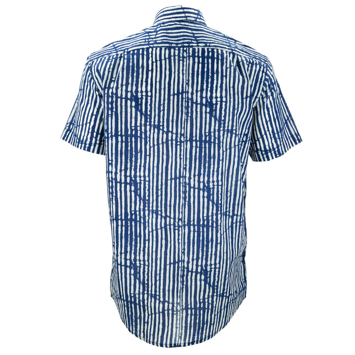 Regular Fit Short Sleeve Shirt - Lines