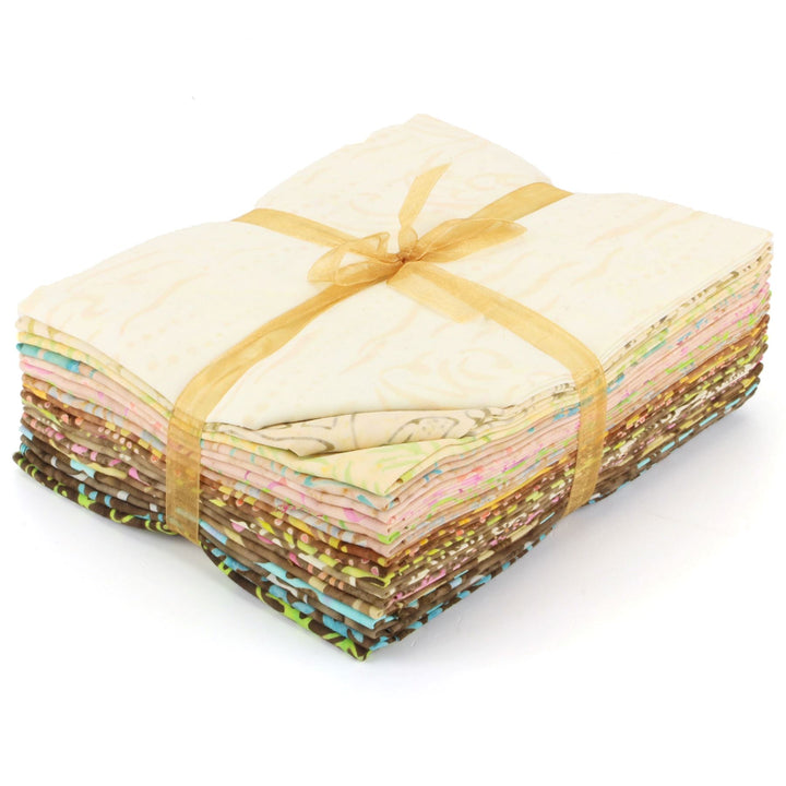 Fat Quarter - 20 Pieces of 19" x 20" Cotton Batik