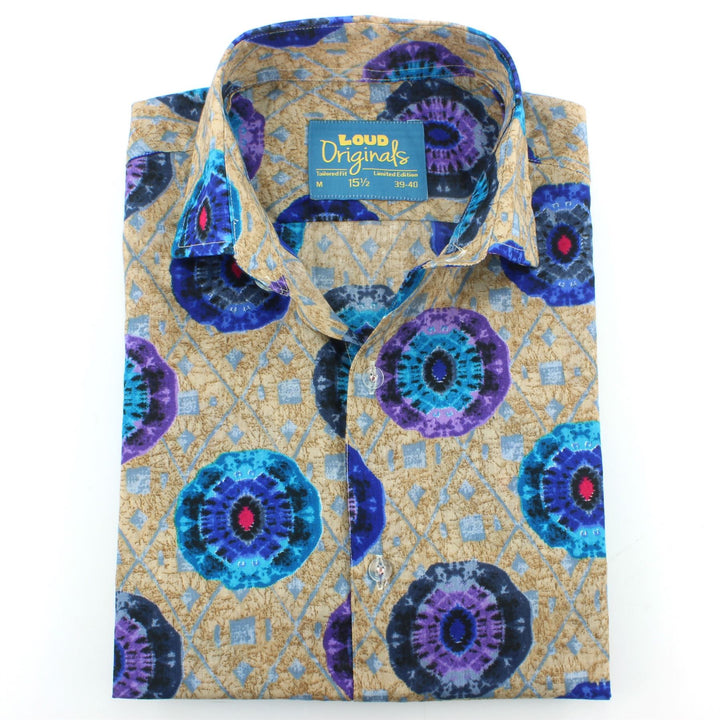 Tailored Fit Short Sleeve Shirt - The Eye of the Kaleidoscope