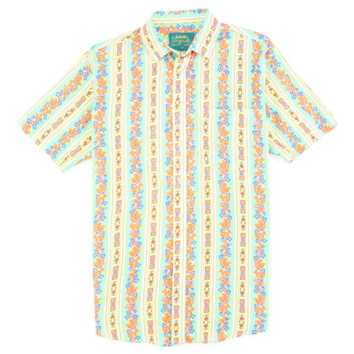 Regular Fit Short Sleeve Shirt - Folk Stripe