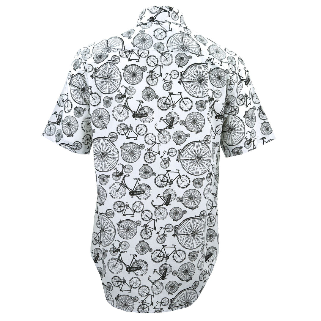 Regular Fit Short Sleeve Shirt - Bicycles