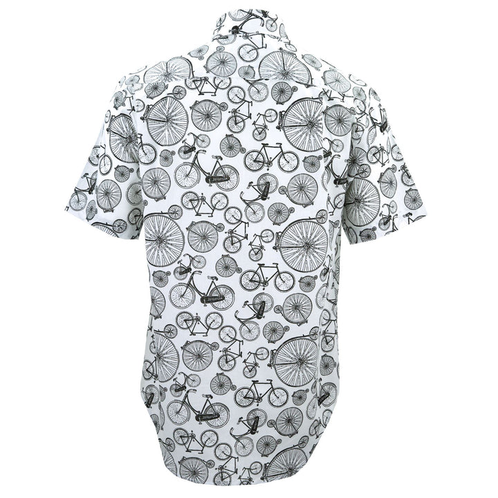 Regular Fit Short Sleeve Shirt - Bicycles
