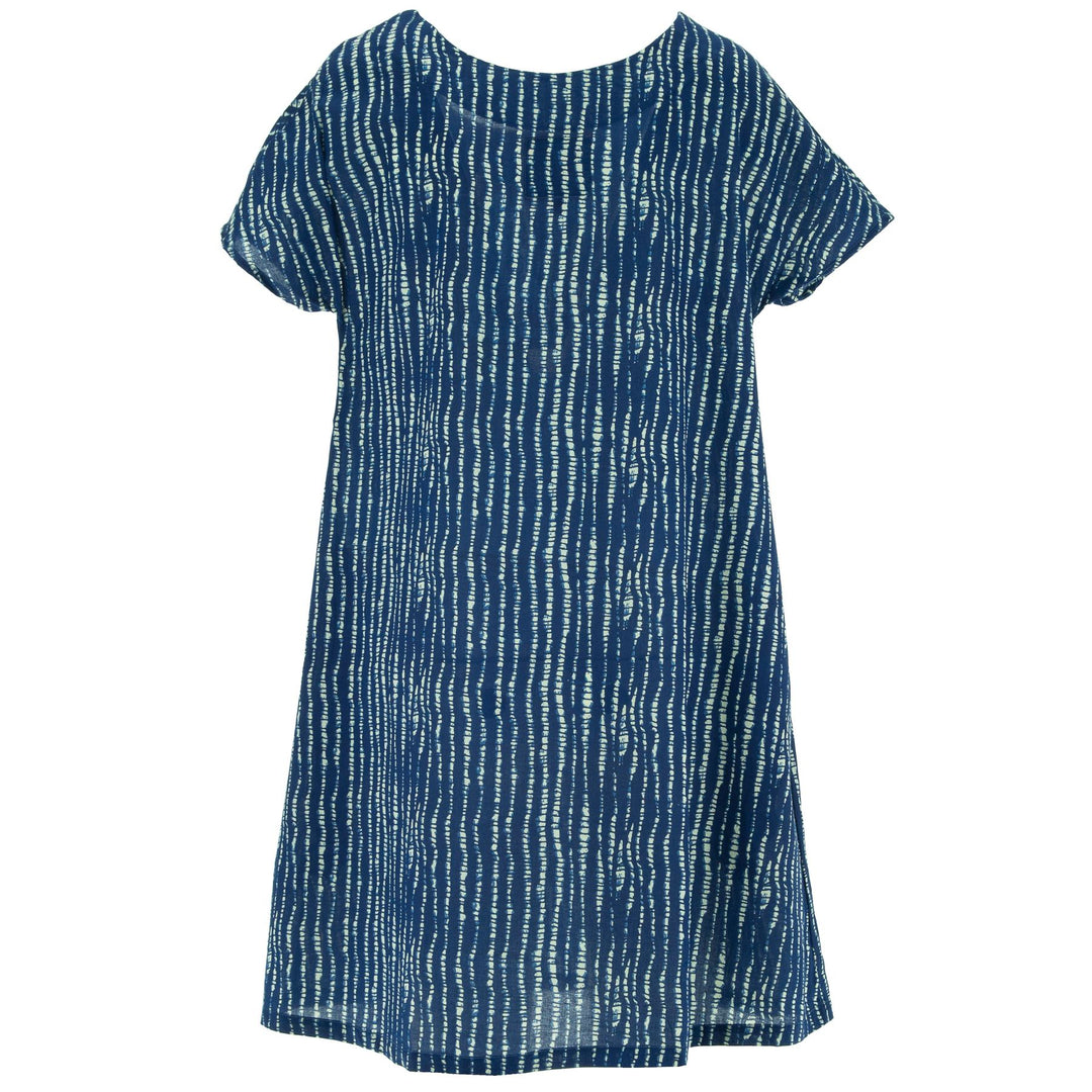 Floaty Pocket Pleat Dress - Spine Lines
