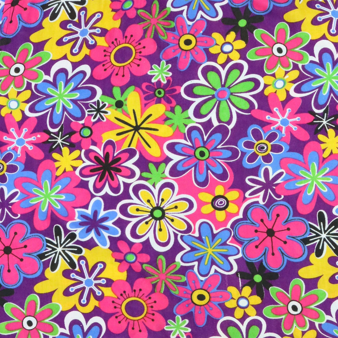 Regular Fit Short Sleeve Shirt - Flower Power