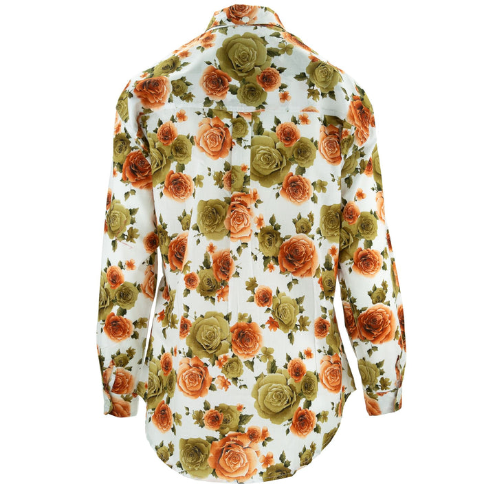 Classic Women's Shirt - English Rose Burnt Orange