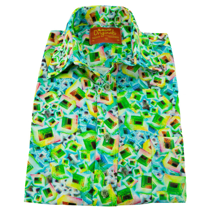 Regular Fit Long Sleeve Shirt - Green Shine