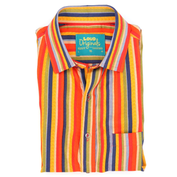 Regular Fit Short Sleeve Shirt - Sunset Circus