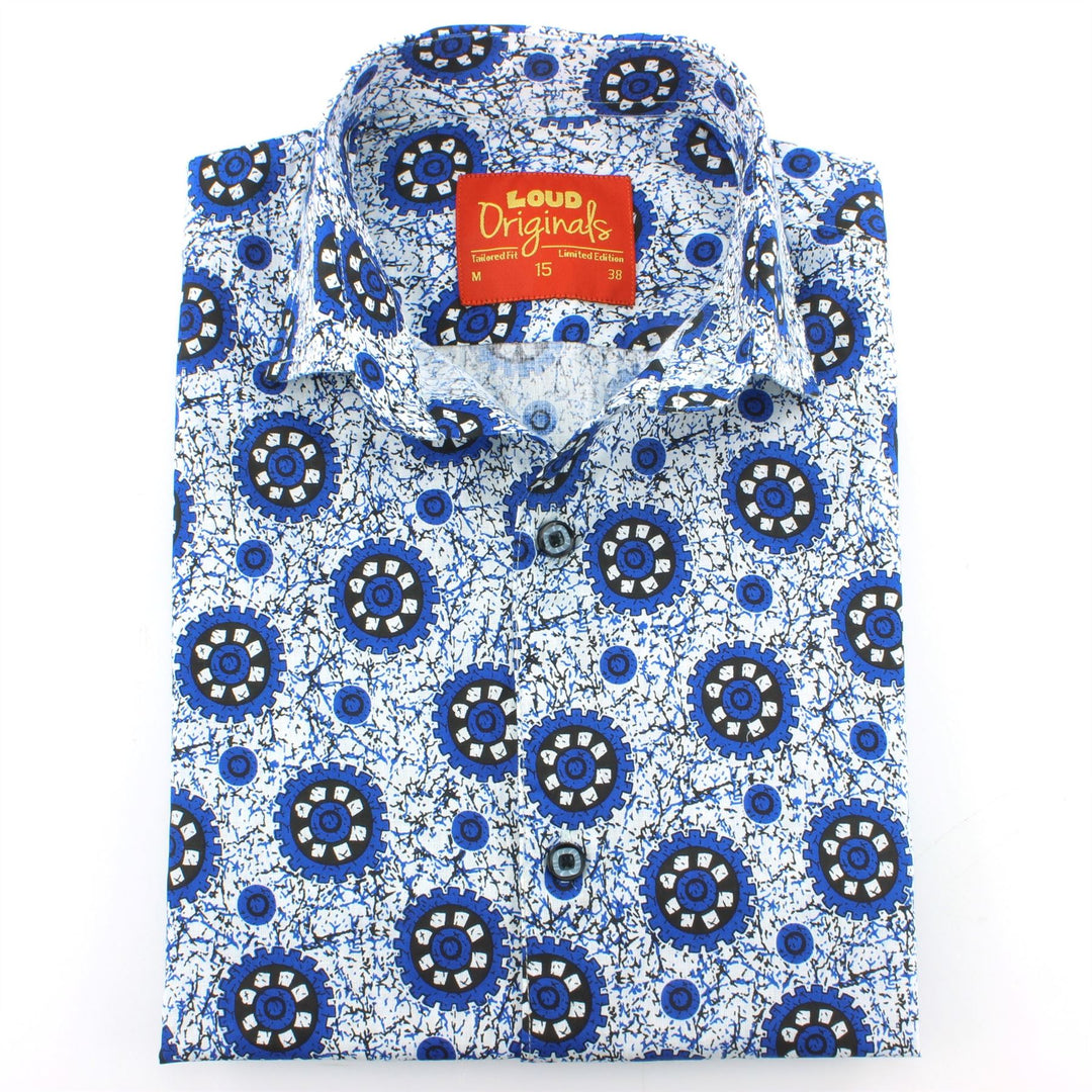 Tailored Fit Short Sleeve Shirt - Gear Cogs