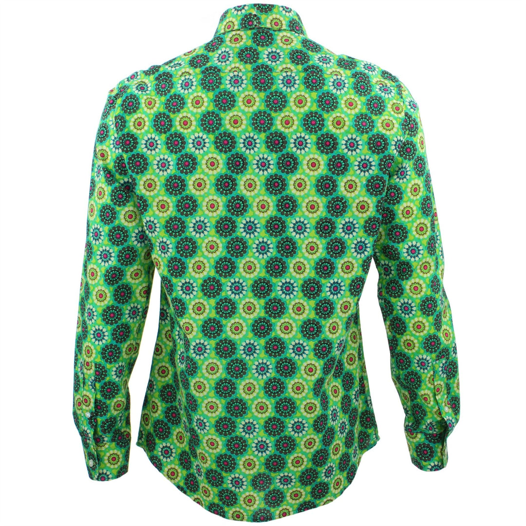 Tailored Fit Long Sleeve Shirt - Kaleidoscope
