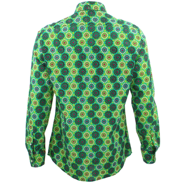 Tailored Fit Long Sleeve Shirt - Kaleidoscope