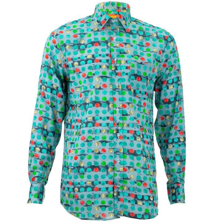 Regular Fit Long Sleeve Shirt - Spotty