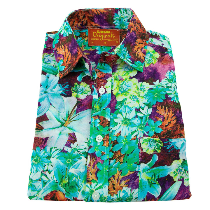 Regular Fit Long Sleeve Shirt - Violet Garden