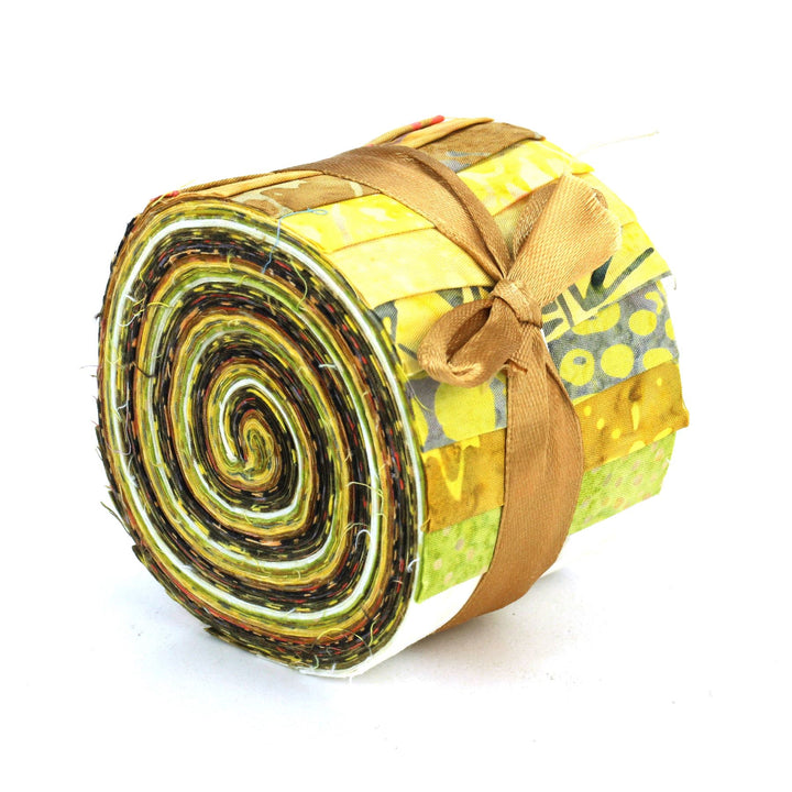 Jelly Roll - 20 Strips of 2.5" x 37" Cotton Batik
