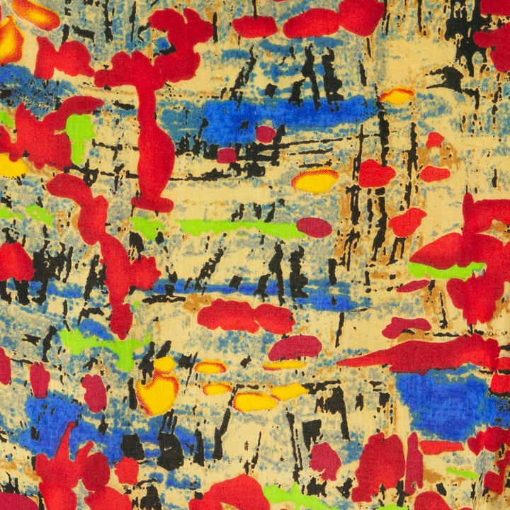 Regular Fit Short Sleeve Shirt - Splatter